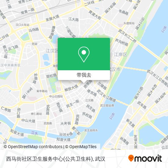西马街社区卫生服务中心(公共卫生科)地图
