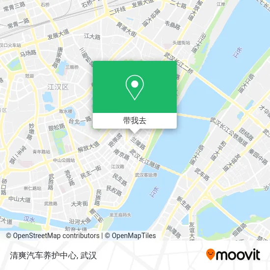 清爽汽车养护中心地图