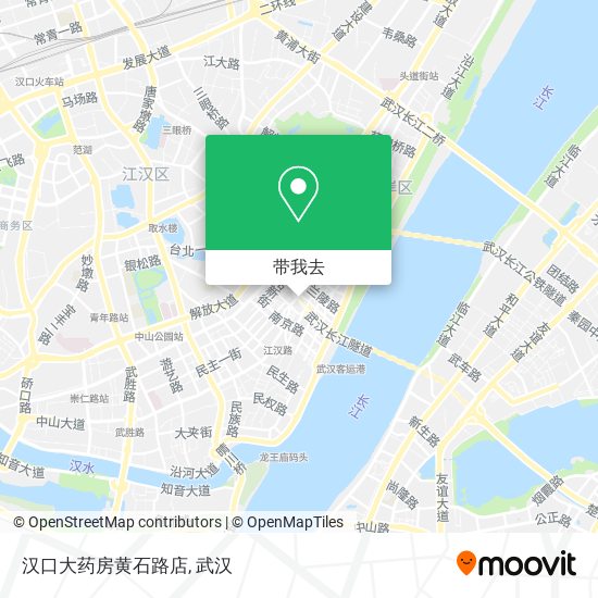 汉口大药房黄石路店地图