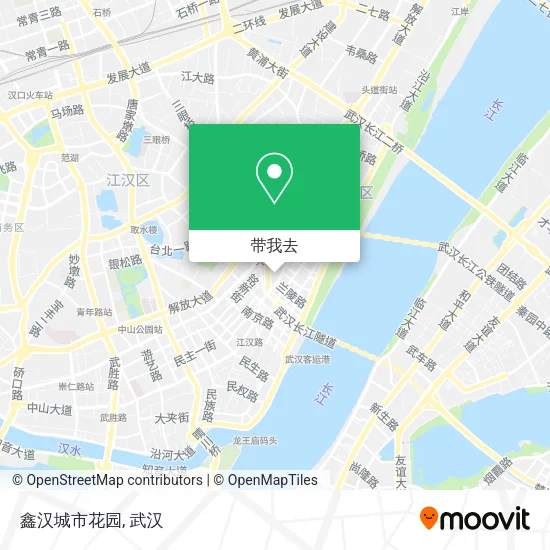 鑫汉城市花园地图