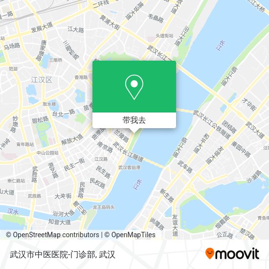 武汉市中医医院-门诊部地图