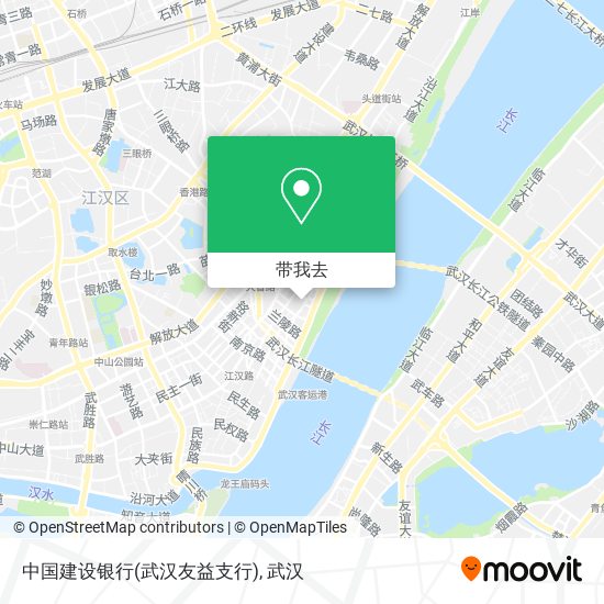 中国建设银行(武汉友益支行)地图