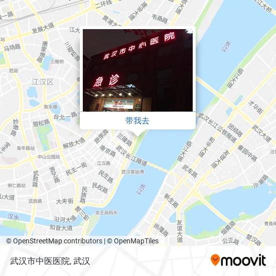 武汉市中医医院地图