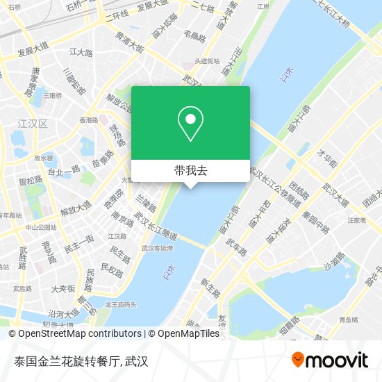泰国金兰花旋转餐厅地图