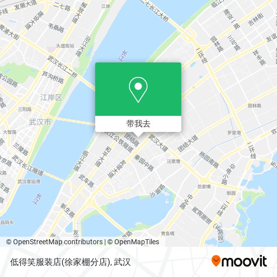 低得笑服装店(徐家棚分店)地图