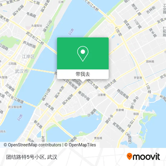 团结路特5号小区地图