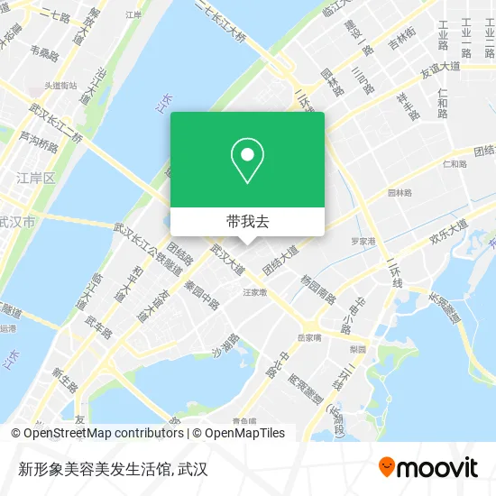 新形象美容美发生活馆地图