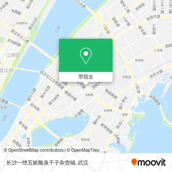 长沙一绝五娭毑臭干子杂货铺地图