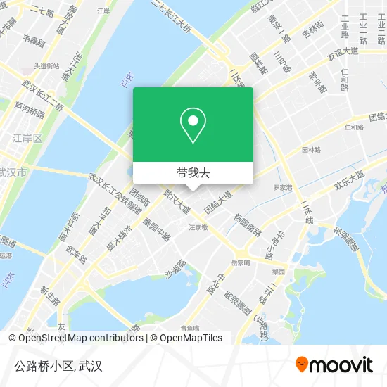公路桥小区地图