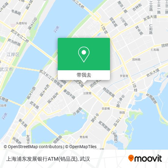 上海浦东发展银行ATM(销品茂)地图