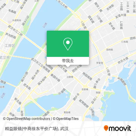 精益眼镜(中商徐东平价广场)地图