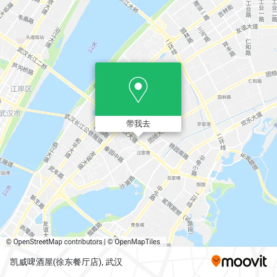 凯威啤酒屋(徐东餐厅店)地图