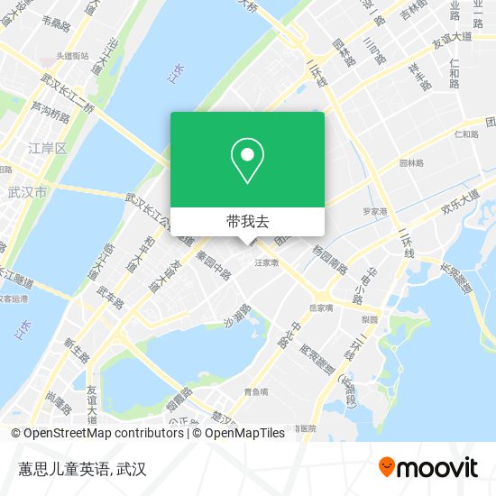 蕙思儿童英语地图