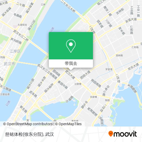 慈铭体检(徐东分院)地图
