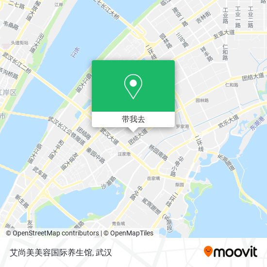 艾尚美美容国际养生馆地图