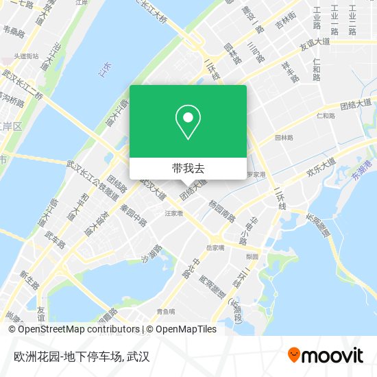 欧洲花园-地下停车场地图