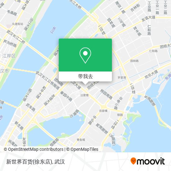 新世界百货(徐东店)地图