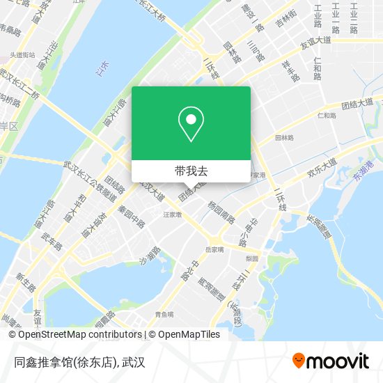 同鑫推拿馆(徐东店)地图