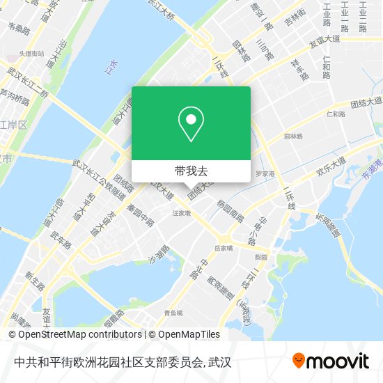 中共和平街欧洲花园社区支部委员会地图