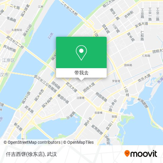 仟吉西饼(徐东店)地图