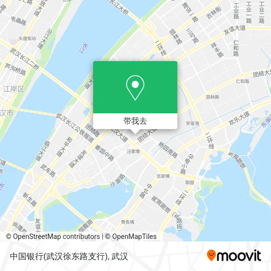 中国银行(武汉徐东路支行)地图