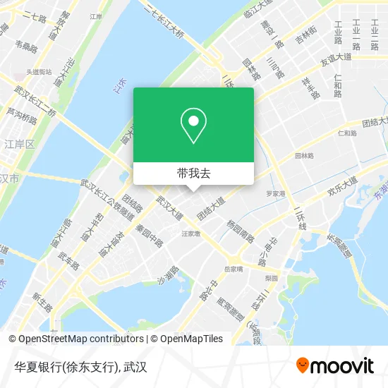 华夏银行(徐东支行)地图