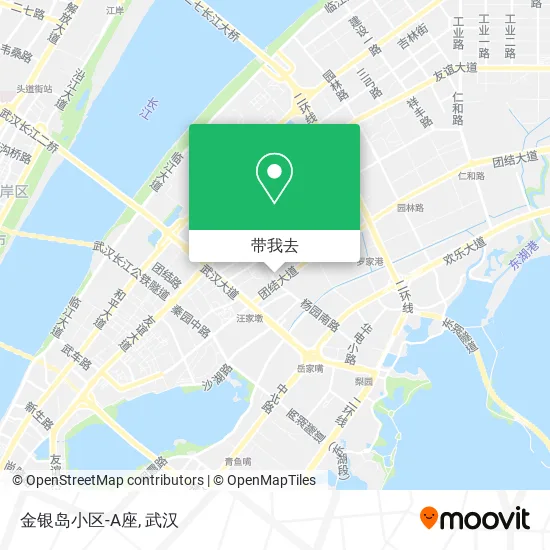 金银岛小区-A座地图