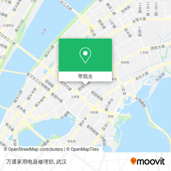 万通家用电器修理部地图