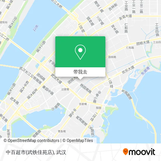 中百超市(武铁佳苑店)地图