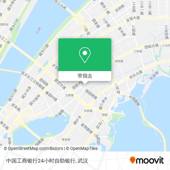 中国工商银行24小时自助银行地图