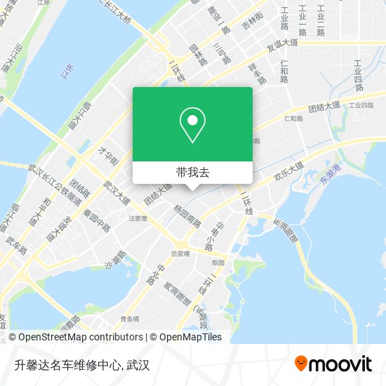升馨达名车维修中心地图