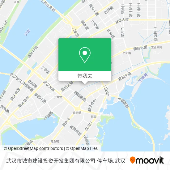 武汉市城市建设投资开发集团有限公司-停车场地图