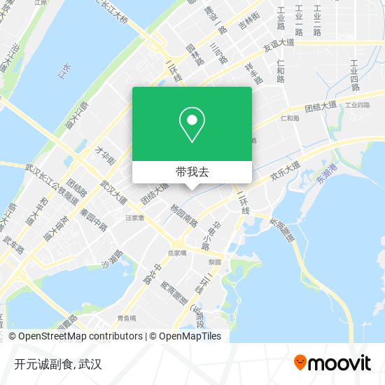 开元诚副食地图