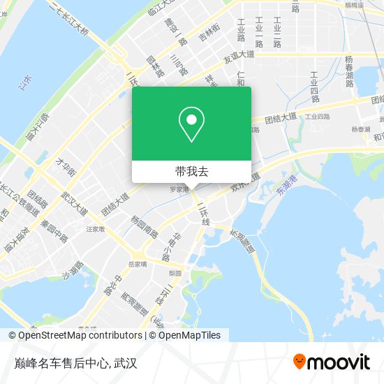 巅峰名车售后中心地图