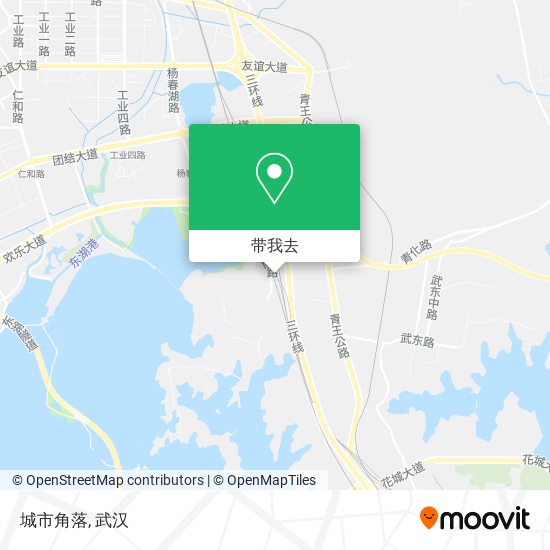 城市角落地图
