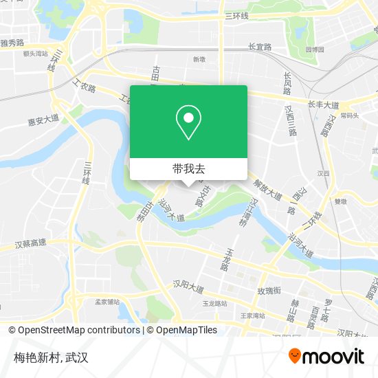 梅艳新村地图