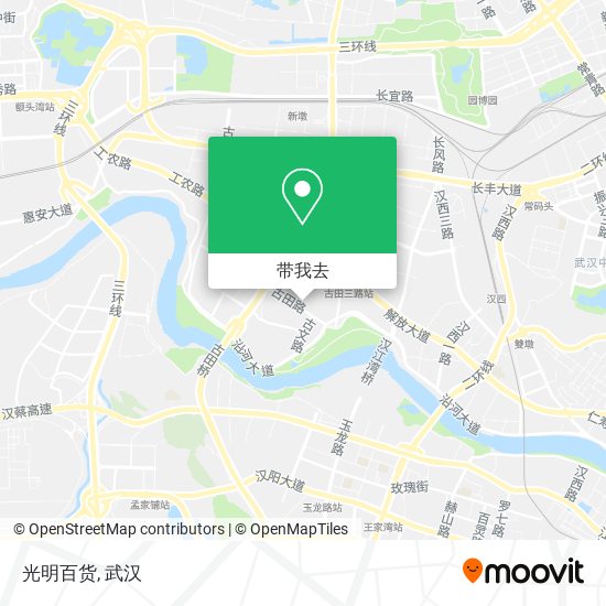 光明百货地图