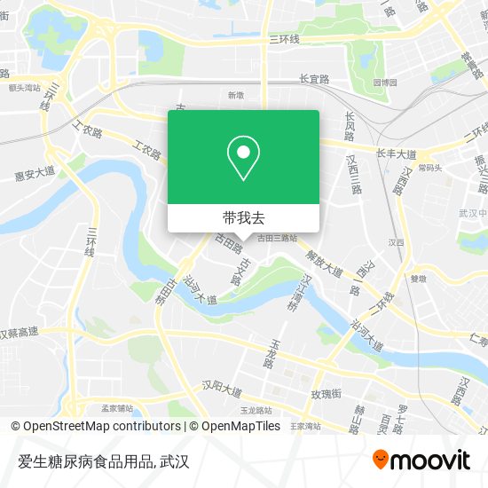 爱生糖尿病食品用品地图
