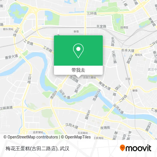 梅花王蛋糕(古田二路店)地图