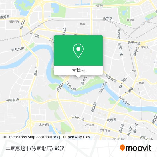 丰家惠超市(陈家墩店)地图