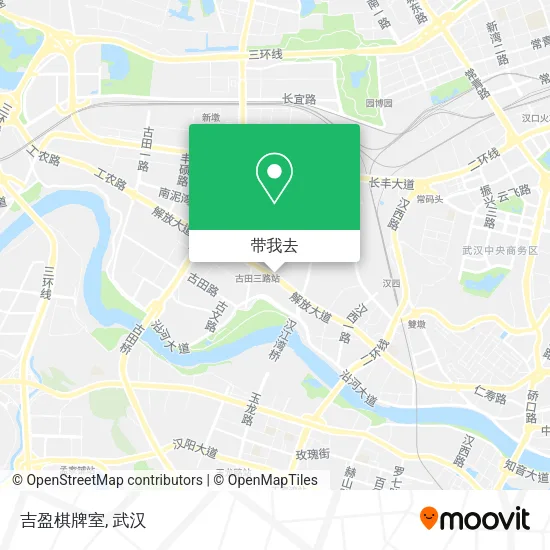 吉盈棋牌室地图