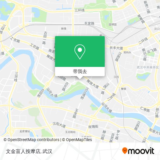 文金盲人按摩店地图