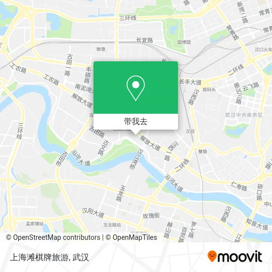 上海滩棋牌旅游地图