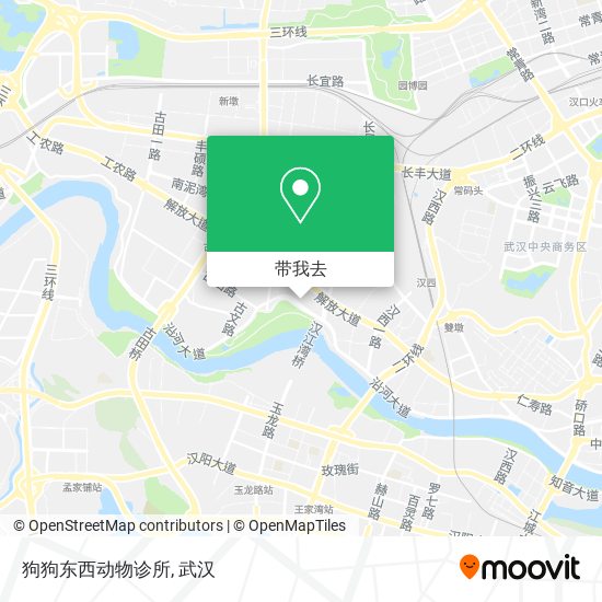 狗狗东西动物诊所地图