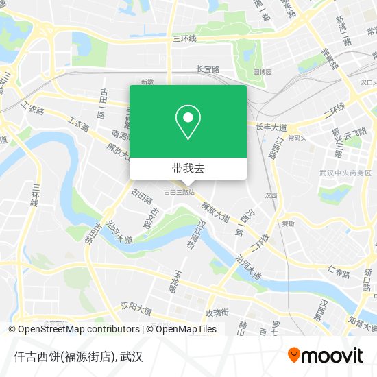 仟吉西饼(福源街店)地图