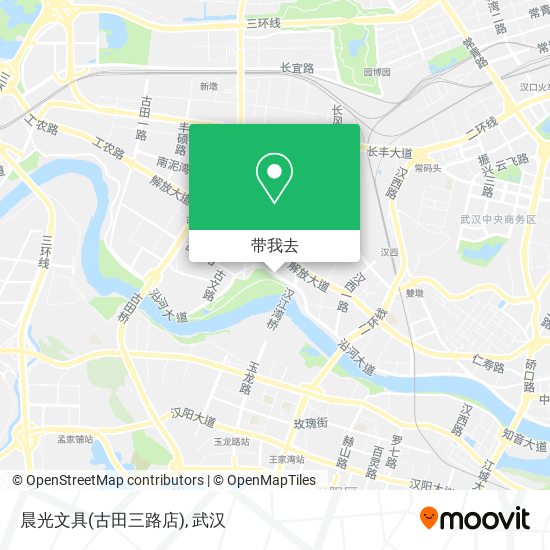 晨光文具(古田三路店)地图