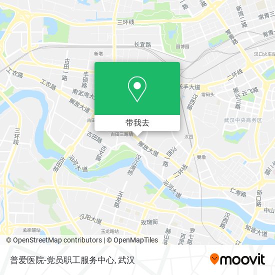 普爱医院-党员职工服务中心地图