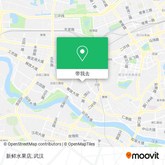 新鲜水果店地图