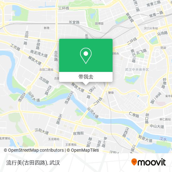 流行美(古田四路)地图