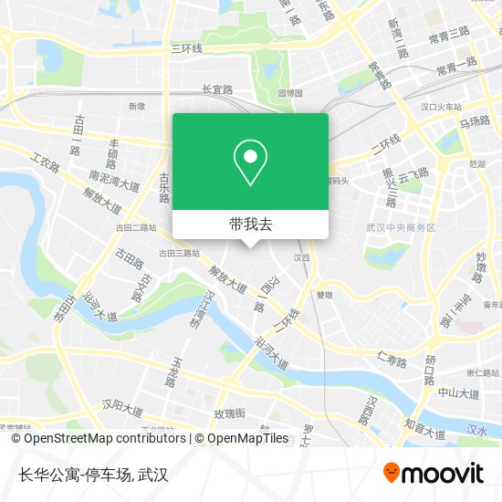 长华公寓-停车场地图